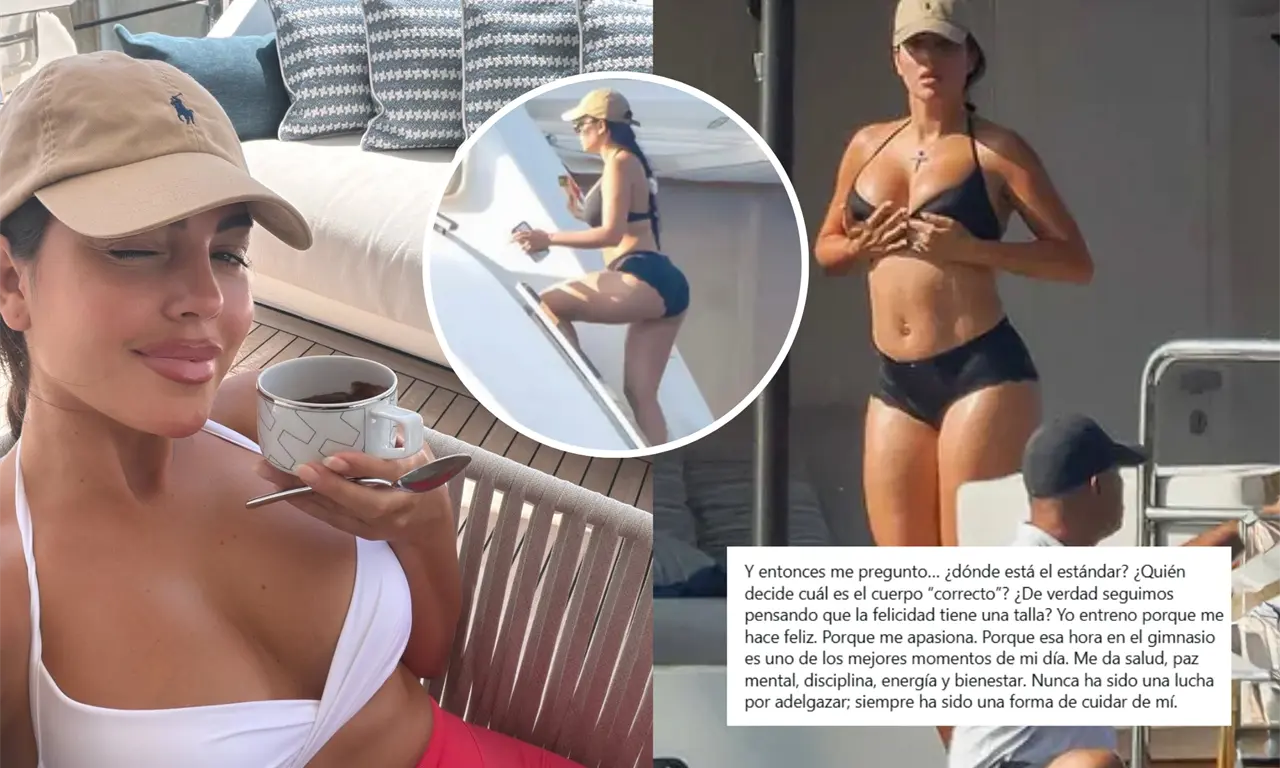  “¿La felicidad tiene una talla?” Georgina responde a críticas de su cuerpo 