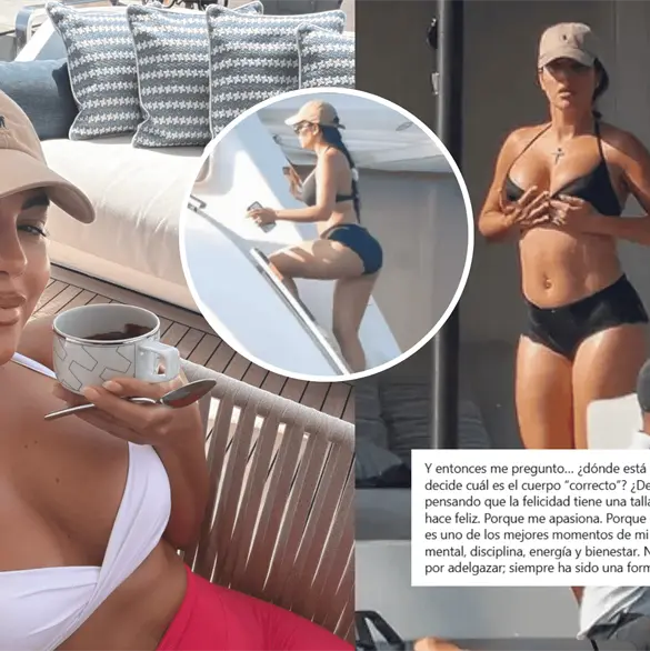 "Amo mis curvas" Georgina responde a las crueles cr&iacute;ticas sobre su cuerpo