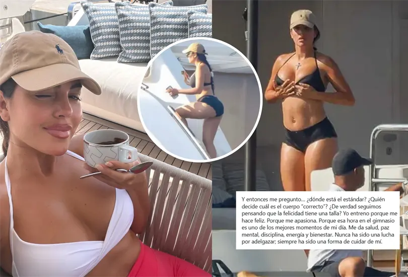 "¿La felicidad tiene una talla?" Georgina responde a críticas de su cuerpo "¿La felicidad tiene una talla?" Georgina responde a críticas de su cuerpo