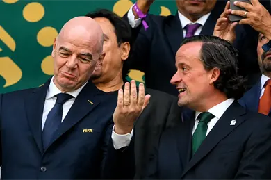 "Confiamos en su liderazgo": México sale en defensa de Gianni Infantino "Confiamos en su liderazgo": México sale en defensa de Gianni Infantino
