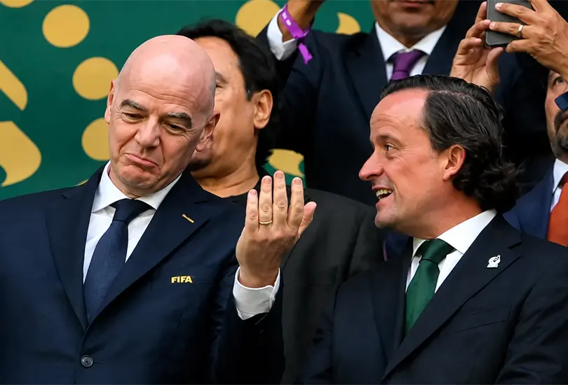 "Confiamos en su liderazgo": México sale en defensa de Gianni Infantino "Confiamos en su liderazgo": México sale en defensa de Gianni Infantino