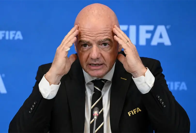 Las miradas del mundo futbolístico vuelven a apuntar a Gianni Infantino Las miradas del mundo futbolístico vuelven a apuntar a Gianni Infantino