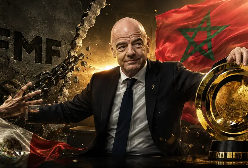 Infantino se inclina hacia Marruecos para el Mundial de Clubes 2029, dejando a México sin la sede que buscaba tras el Mundial 2026. Infantino se inclina hacia Marruecos para el Mundial de Clubes 2029, dejando a México sin la sede que buscaba tras el Mundial 2026.