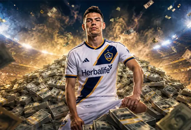 Chucky Lozano tendrá sueldo de estrella mundial en LA Galaxy Chucky Lozano tendrá sueldo de estrella mundial en LA Galaxy