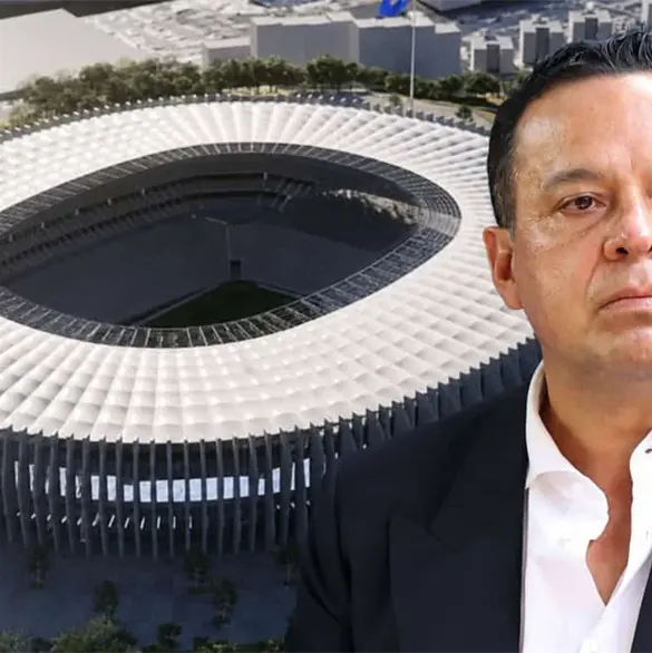 Víctor Velázquez confirma el año en que estaría el estadio de Cruz Azul Víctor Velázquez confirma el año en que estaría el estadio de Cruz Azul