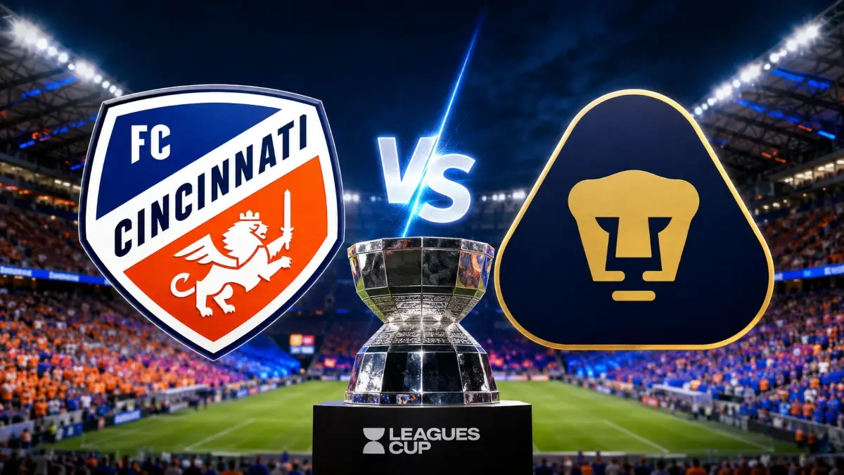  Pumas visita a Cincinnati en la Leagues Cup 