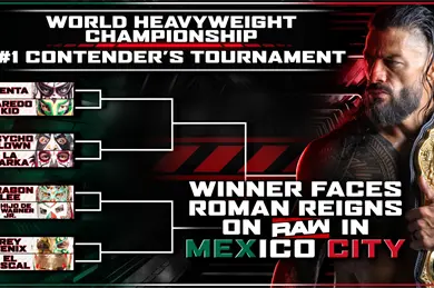 Mexicanos buscan al "Tribal Chief" en torneo hist&oacute;rico de WWE