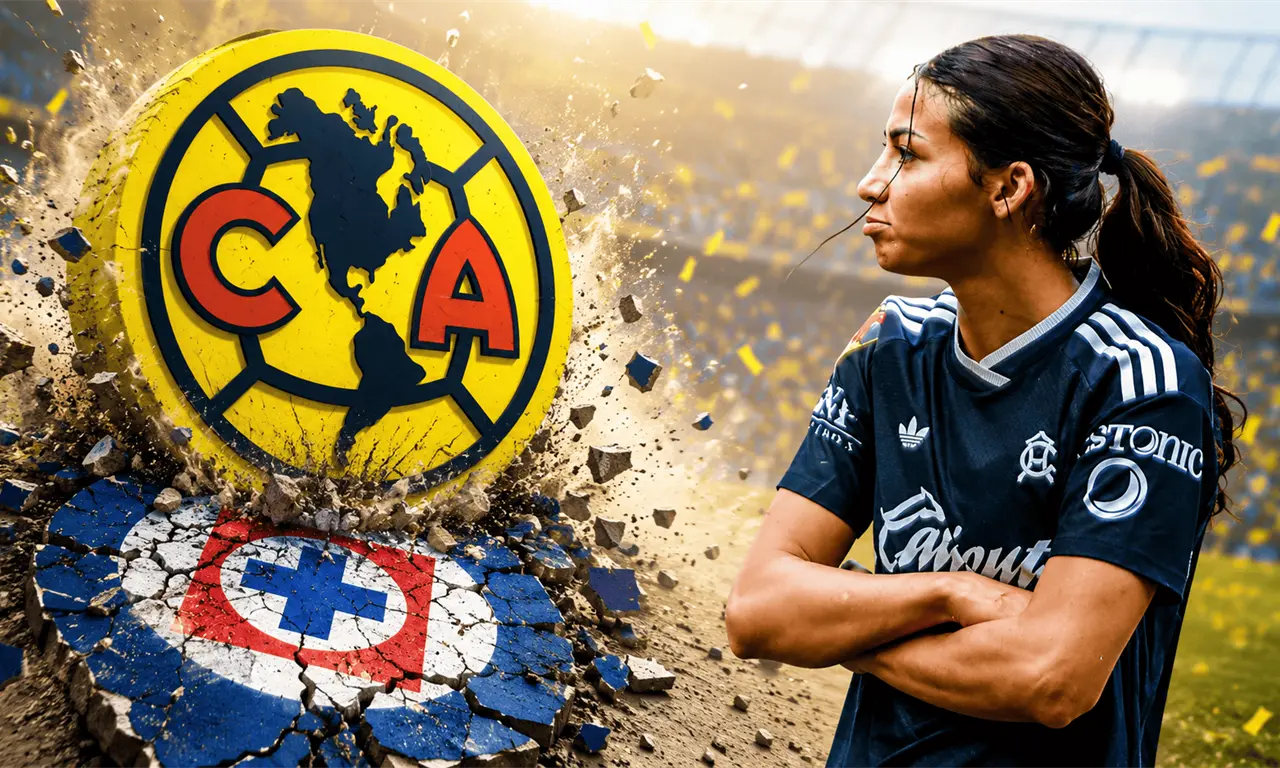 América humilla 10-0 a Cruz Azul femenil y revive traumas del pasado 