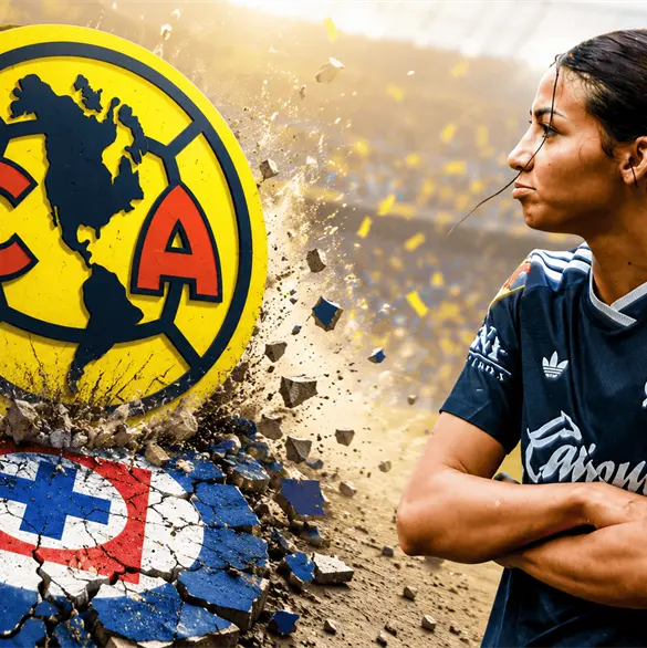 Am&eacute;rica humilla 10-0 a Cruz Azul femenil y revive traumas del pasado
