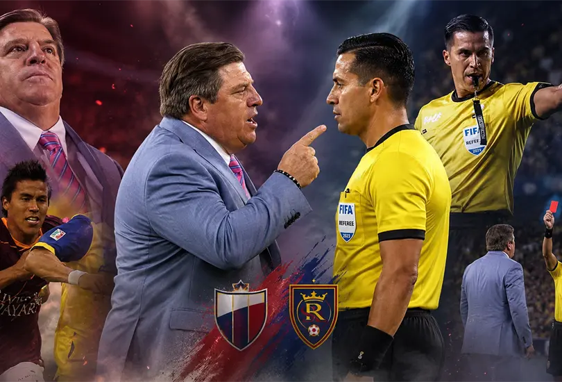 Miguel Herrera debut&oacute; a Daniel Quintero en Tecos en 2010; 16 a&ntilde;os despu&eacute;s, el &aacute;rbitro lo expuls&oacute; en la Leagues Cup.