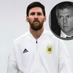 Surgen las primeras imagenes de Leo Messi en el funeral de su padre