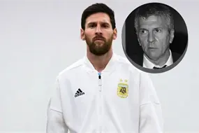Surgen las primeras imagenes de Leo Messi en el funeral de su padre