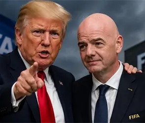 Donald Trump sale en defensa de Infantino y lanza advertencia a FIFA
