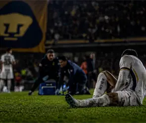 Dura baja, Pumas pierde a un titular para lo que resta del torneo