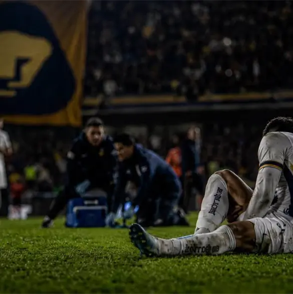 Dura baja, Pumas pierde a un titular para lo que resta del torneo Dura baja, Pumas pierde a un titular para lo que resta del torneo