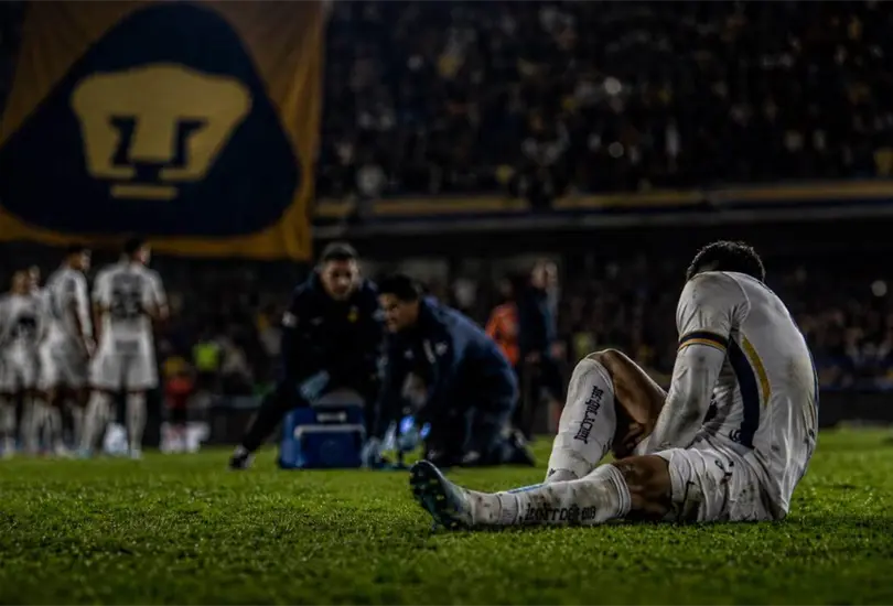 Pumas sufre baja para todo el torneo Pumas sufre baja para todo el torneo