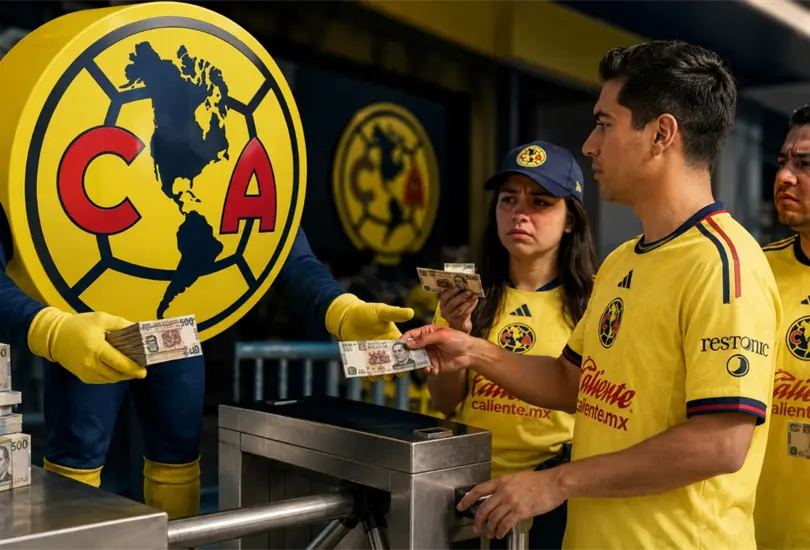 Los aficionados de América no están conformes con los precios manejados Los aficionados de América no están conformes con los precios manejados