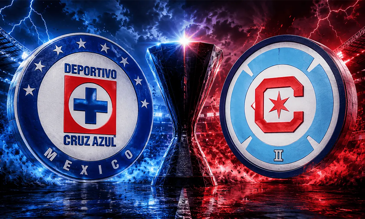  Cruz Azul visita al Chicago Fire en el SeatGeek Stadium por el liderato de grupo en la Leagues Cup 2026. 