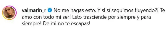 La respuesta de Valeria Mar&iacute;n al mensaje de Marc Crosas.<div><br></div>