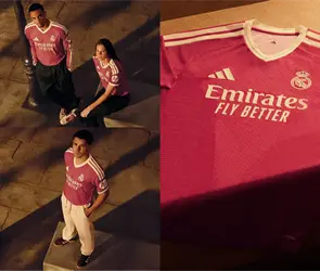 El Madrid rompe moldes con un rosa vibrante como tercer uniforme.