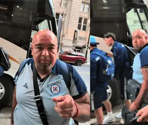 Staff de Cruz Azul amenaza a aficionado en Chicago Staff de Cruz Azul amenaza a aficionado en Chicago