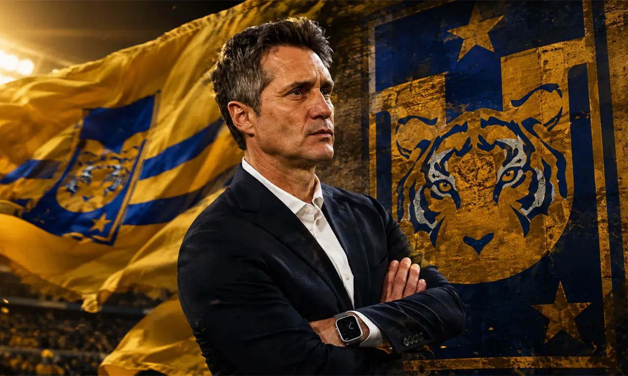  Guillermo Barros Schelotto, actual DT de Vélez, aparece en la órbita de Tigres como candidato para dirigir en la Liga MX. 