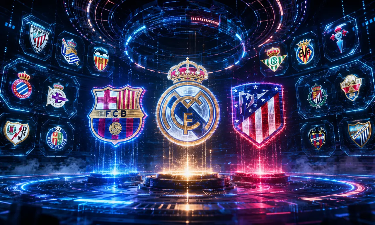  La IA proyecta a tres gigantes como favoritos al título de LaLiga 2026/27. 