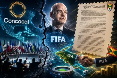 Además de México, otra federación de Concacaf se alinea con Infantino Además de México, otra federación de Concacaf se alinea con Infantino