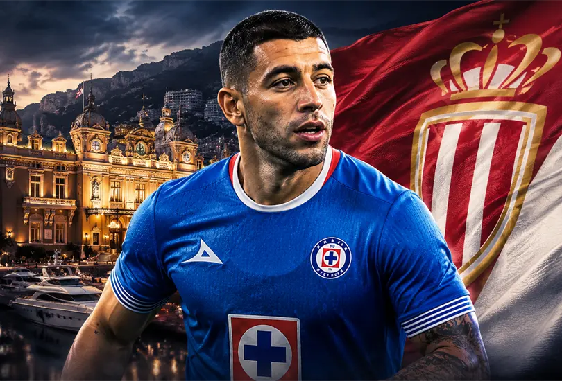 AS M&oacute;naco present&oacute; oferta formal por Erik Lira; Cruz Azul negocia su salida rumbo a Europa.