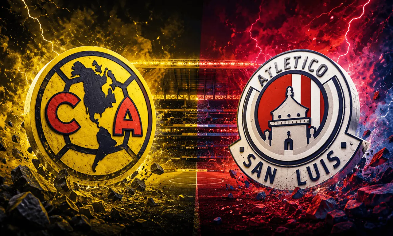  América recibe a San Luis en el Estadio Azteca; transmisión por Canal 5, TUDN, ViX Premium y YouTube. 
