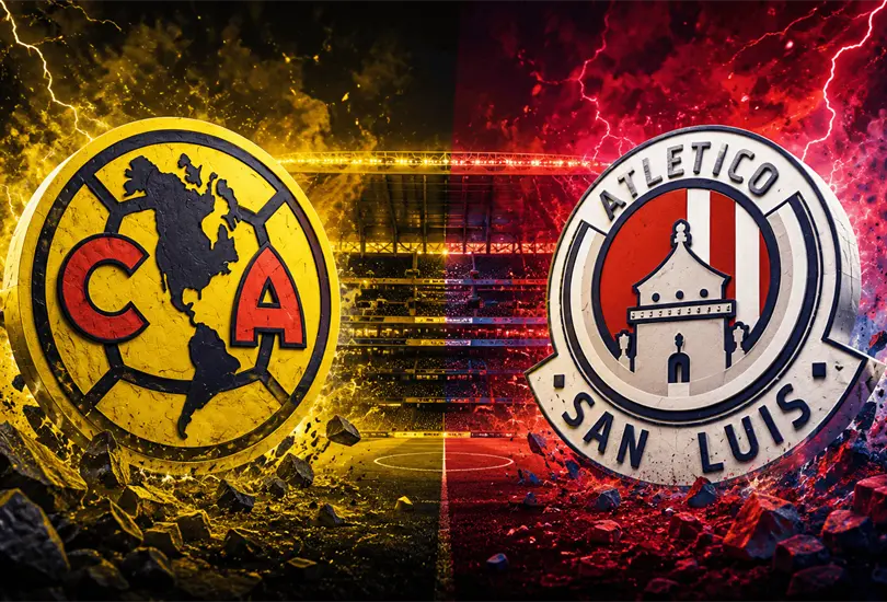 América recibe a San Luis en el Estadio Azteca; transmisión por Canal 5, TUDN, ViX Premium y YouTube. América recibe a San Luis en el Estadio Azteca; transmisión por Canal 5, TUDN, ViX Premium y YouTube.
