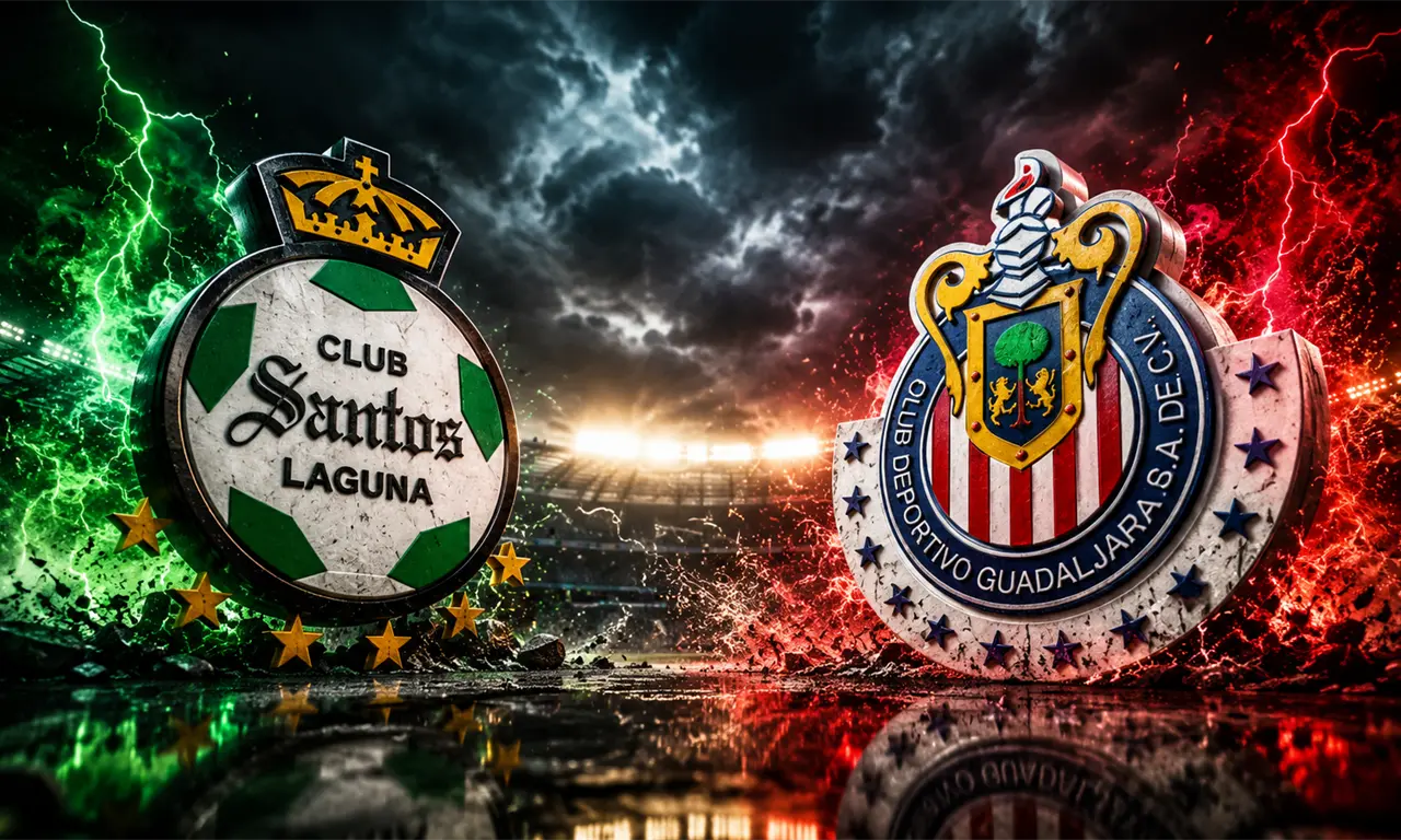  Chivas visita a Santos en el Estadio Corona; transmisión por Canal 5, TUDN, ViX Premium y Disney+. 
