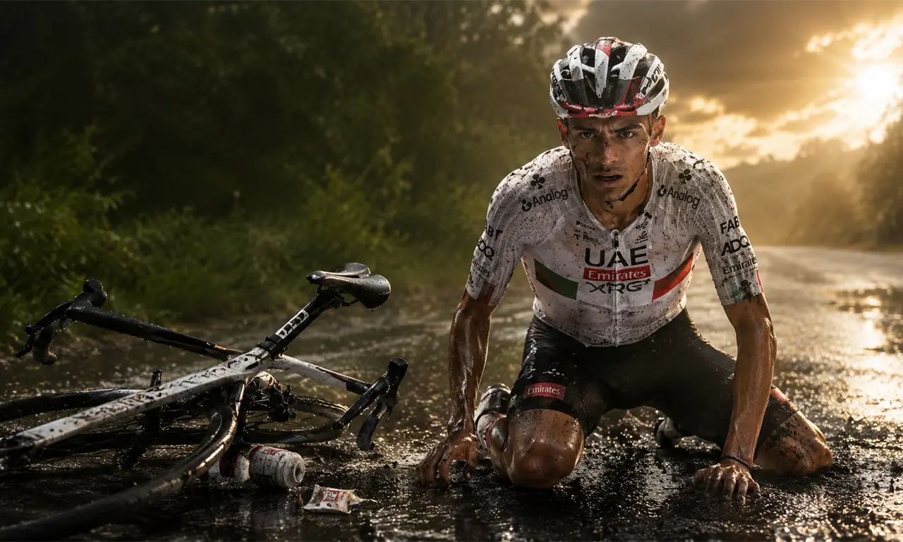  Isaac del Toro sufrió caída y cambio de bicicleta en Hamburgo, pero terminó 43º y fue el mejor de su equipo. 