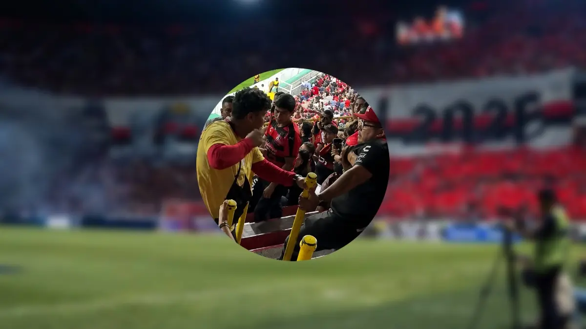  La violencia apareció en el Estadio Jalisco 