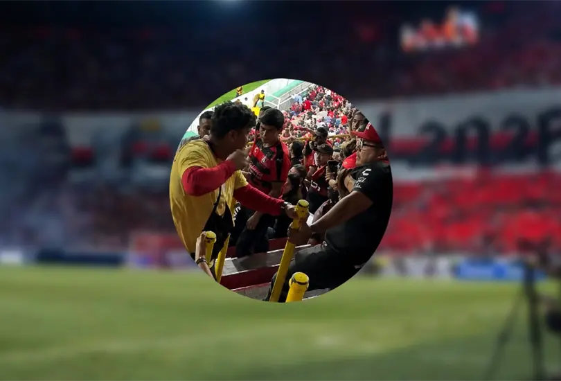 La violencia apareció en el Estadio Jalisco La violencia apareció en el Estadio Jalisco
