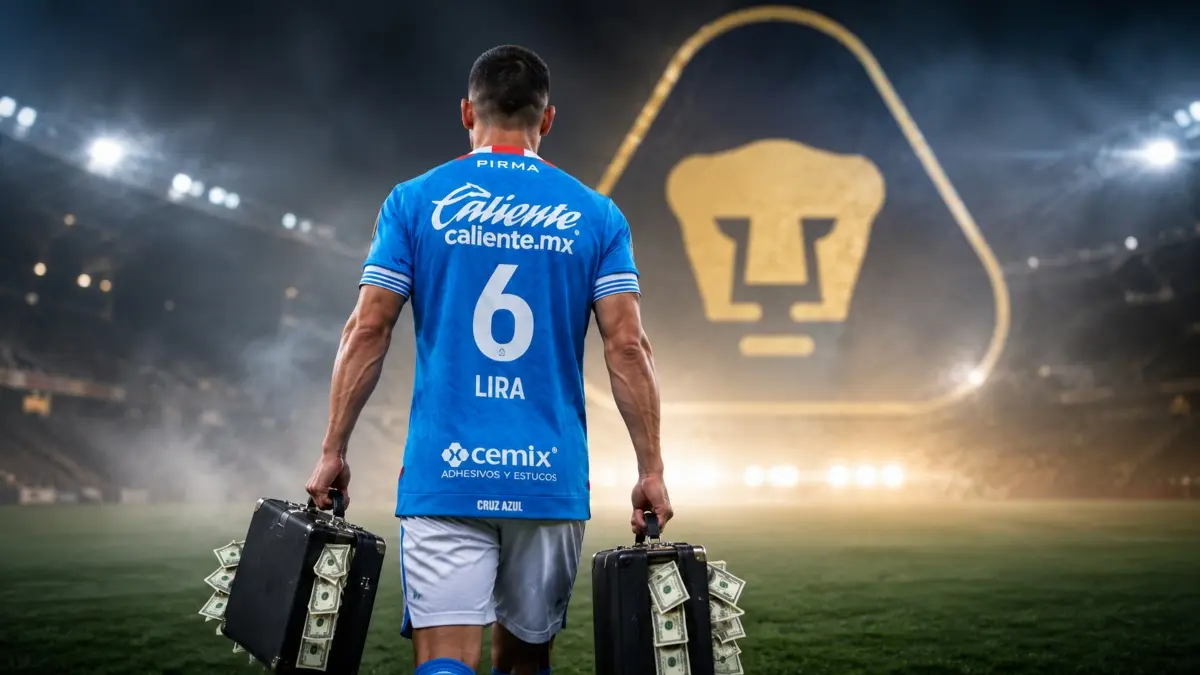  Erik Lira dejaría unos millones en Pumas 