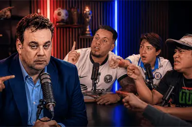 Por meterse, Faitelson atac&oacute; a platicas del mal y lo tundieron
