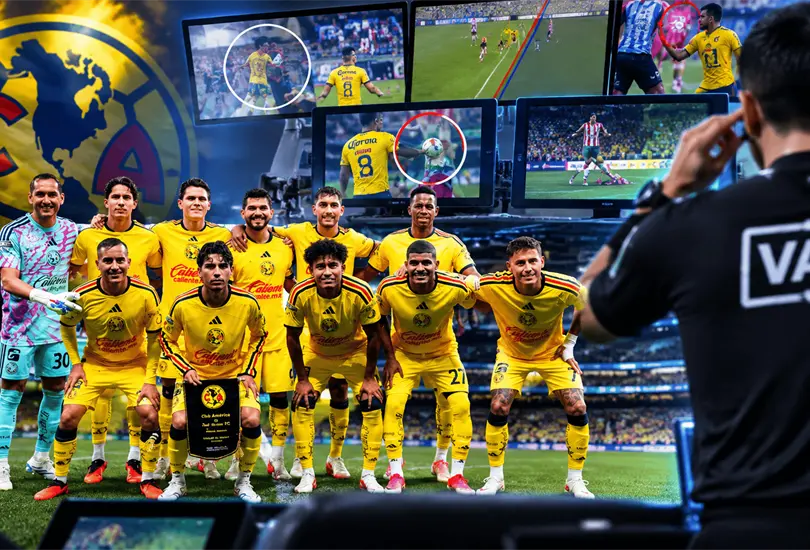 Escandaloso dato del América y el VAR Escandaloso dato del América y el VAR