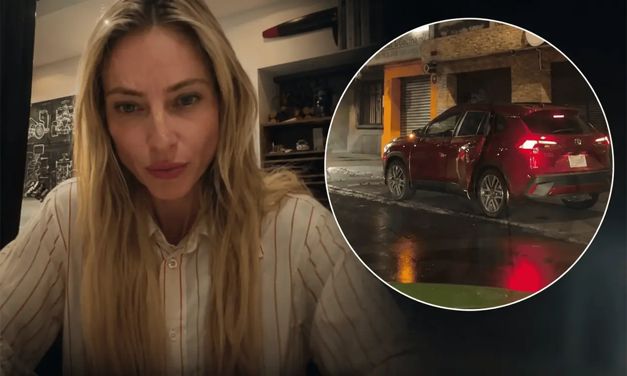  Vanessa Huppenkothen pidió ayuda durante un tenso episodio; la SSC ya busca identificar la camioneta y a sus ocupantes. 