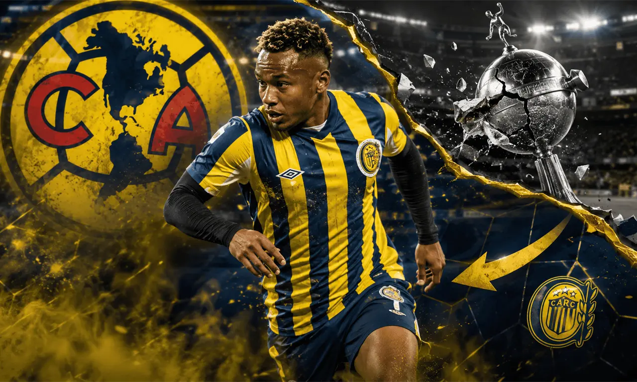  Jáminton Campaz sigue en el radar del América y su futuro podría cambiar tras la eliminación de Rosario Central. 