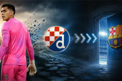 Barcelona aleja al Tala Rangel del Dinamo Zagreb