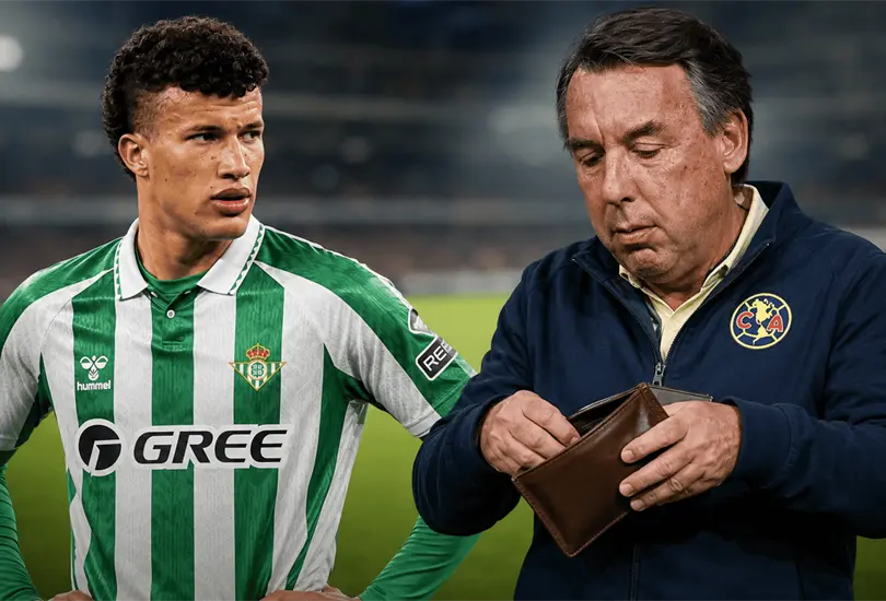América busca fichar a Nelson Deossa por petición de Guillermo Almada, pero el precio que pide Betis complica la operación. América busca fichar a Nelson Deossa por petición de Guillermo Almada, pero el precio que pide Betis complica la operación.