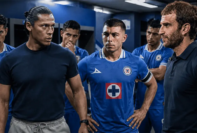 Arde el vestidor de Cruz Azul Arde el vestidor de Cruz Azul