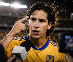 Diego Lainez responde a periodista tras ser cuestionado