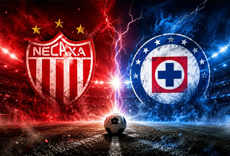 Necaxa recibe a Cruz Azul en el Estadio Victoria por la Jornada 6 del Apertura 2026.