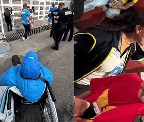 &iexcl;Indignante! Niegan acceso a aficionado en silla de ruedas en el Victoria