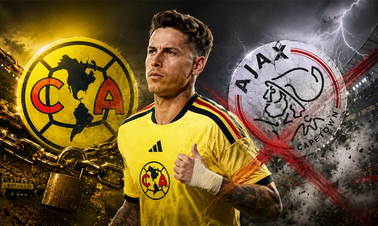  Brian Rodríguez continuará en el América después de que el Ajax no logró concretar su fichaje. 