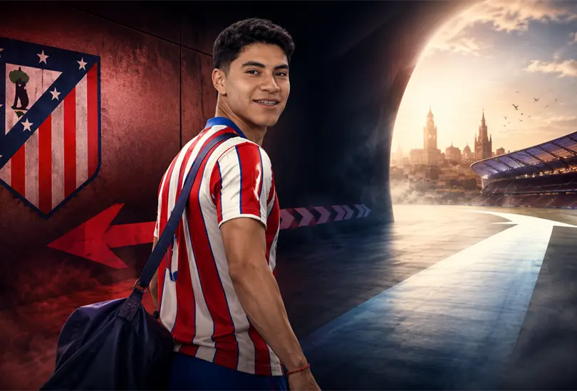 Obed Vargas apunta a salir del Atl&eacute;tico de Madrid a pr&eacute;stamo y Sevilla aparece entre sus posibles destinos.