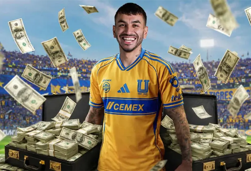 Angel Correa tenía un sueldo multimillonario en Tigres Angel Correa tenía un sueldo multimillonario en Tigres