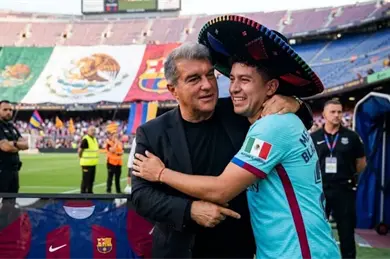 Enorme gesto, el gran detalle del Barcelona con aficionado mexicano